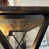 Rustic Textured Desk | Riser Shelf For Monitor | Lights in Desk | Reclaimed Wood | Home or Office Use - Image 5
